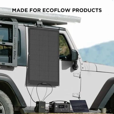 EcoFlow 100W Flexible Solar Panal - Black